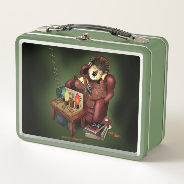 Caja de almuerzo oficial de K1NSS "Radio Dreamer" (Anverso)