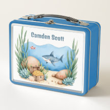 Caja de almuerzo para niños Bajo el Mar