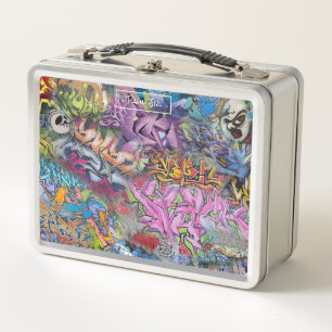 Caja de almuerzo personalizada - Arte callejero