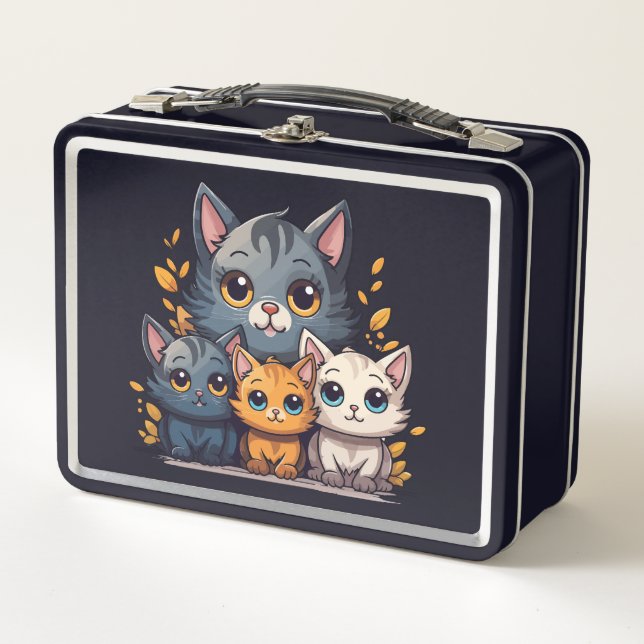 Caja de almuerzo personalizada con foto (Anverso)