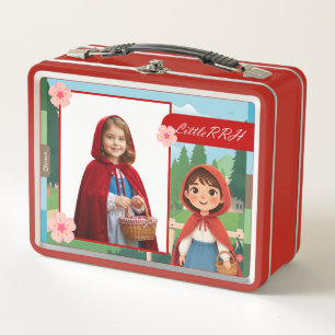 Caja de almuerzo personalizada de Caperucita Roja