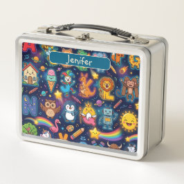 Caja de almuerzo personalizada para niños Alphalan