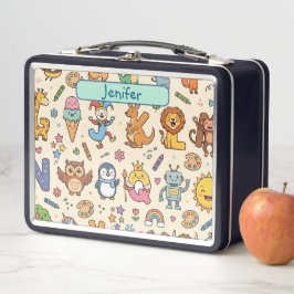 Caja de almuerzo personalizada para niños Alphalan