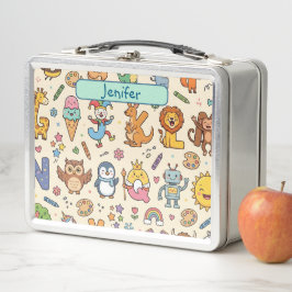 Caja de almuerzo personalizada para niños Alphalan