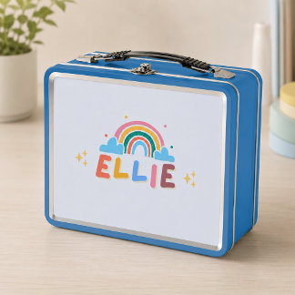 Caja De Almuerzo Personalizada Para Niños Colorida