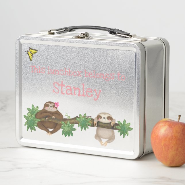 Caja de almuerzo personalizada Stanley Sloth (rosa (In situ)