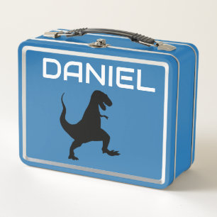 CAJA DE ALMUERZO PERSONALIZADA T-REX DINOSAURIO