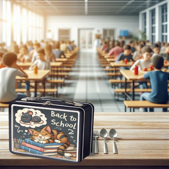 Caja de almuerzo tranquila para la siesta de gato (Subido por el creador)