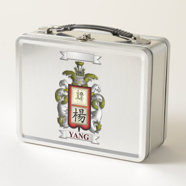 Caja De Almuerzo Yang Apellido Y Escudo (Anverso)