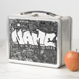 Caja de almuerzos para graffiti Personalizado
