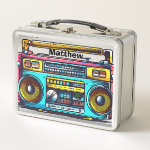 Caja de auge retro personalizada