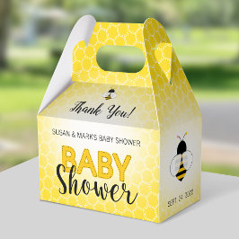 Caja de cambios Baby Shower del tema de Bee