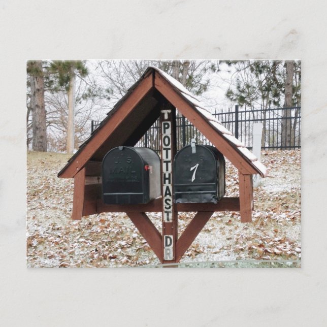 Caja de cambios doble debajo de la postal del tech (Anverso)