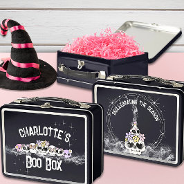 Caja de celebración de cráneo de la vieja escuela