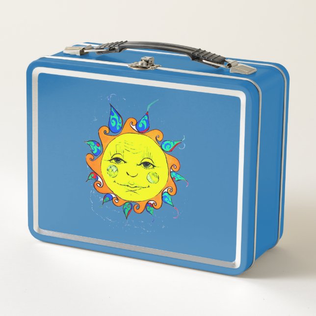 Caja de comida clásica Hello Sunshine Metal (Anverso)