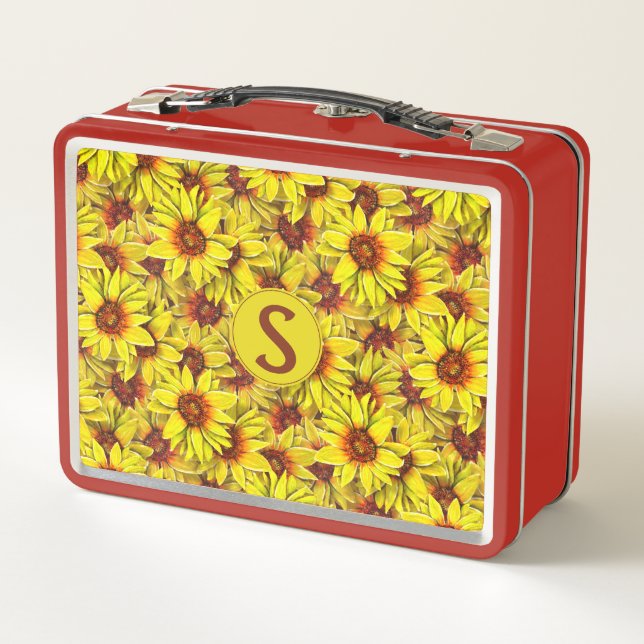 Caja de Comida de Girasol (Reverso)