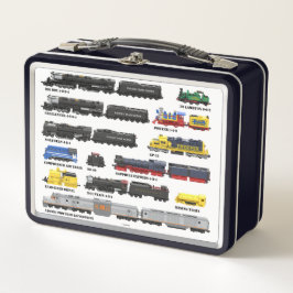 Caja de comida de la colección de trenes PTW