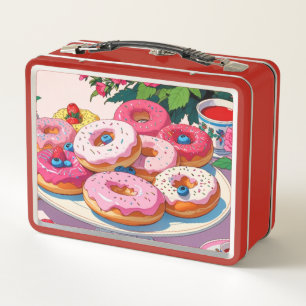 Caja de comida de metal