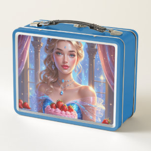 Caja de comida de metal