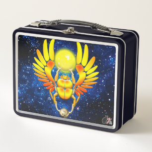 Caja de comida de metal Escarabajo