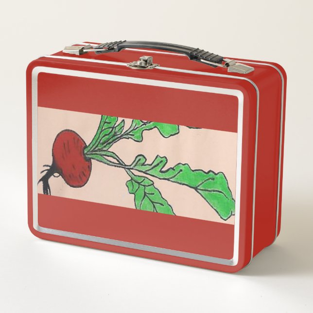 Caja de comida de rábano (Anverso)