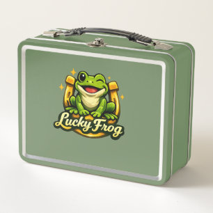 Caja de Comida de Rana Afortunada