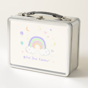 Caja de Comida de Sueños Arcoíris Pastel