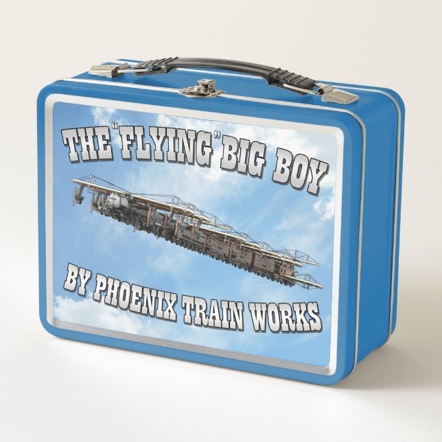 Caja de comida del "Big Boy volador" de PTW (Anverso)