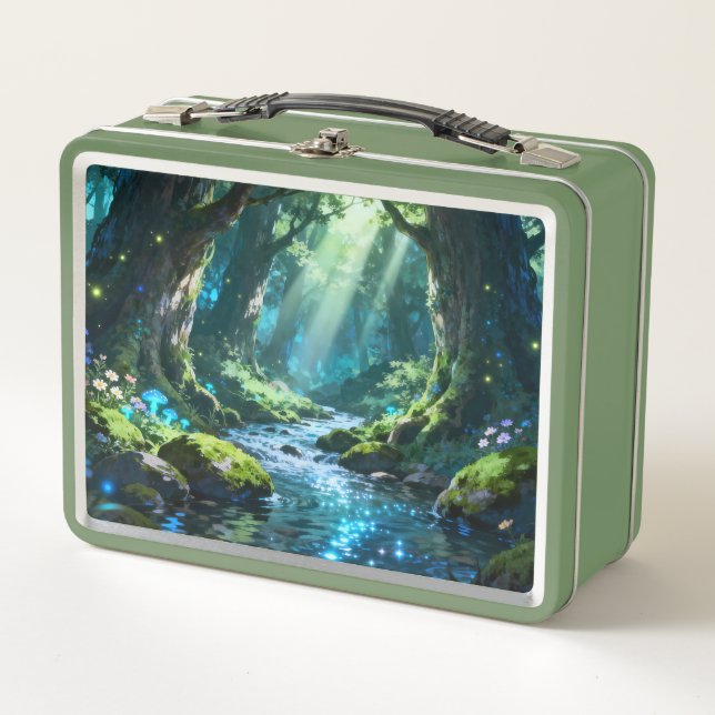Caja de Comida del Bosque Encantado (Anverso)