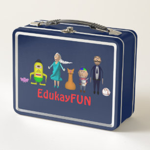 Caja de comida EdukayFUN (Con Johnny, Papá y más)