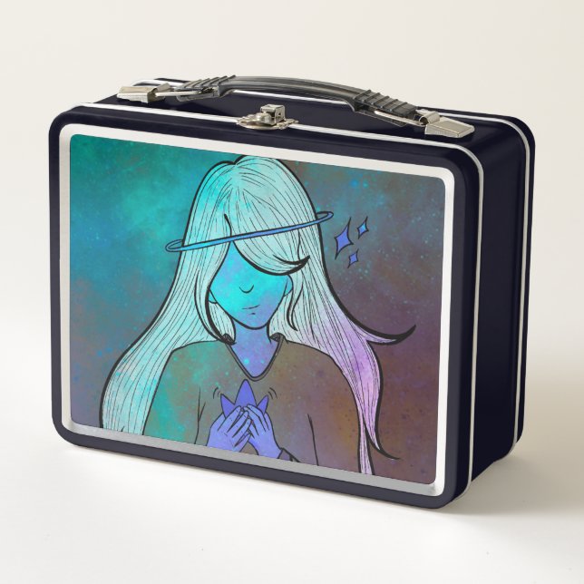Caja de comida espacial soñadora y celestial (Anverso)