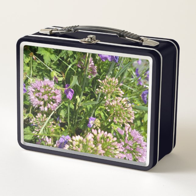 Caja de Comida Floral de Pradera de Flores Silvest (Anverso)