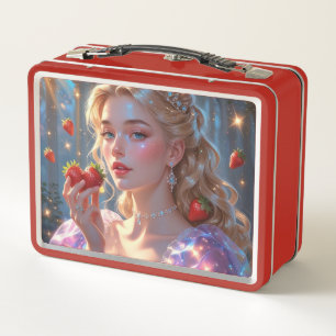 Caja de comida metálica