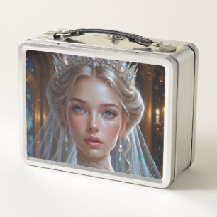 Caja de comida metálica