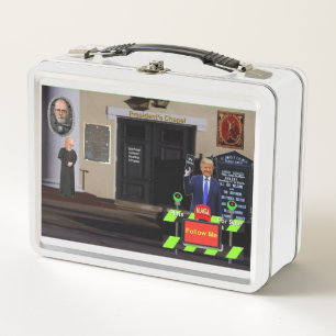 Caja de comida metálica