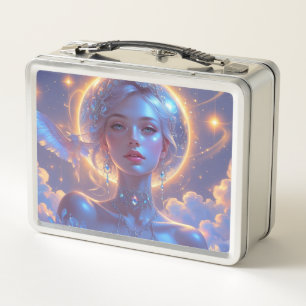 Caja de comida metálica