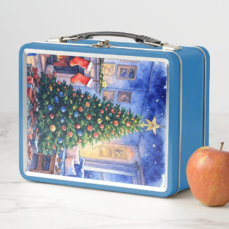 Caja de comida metálica