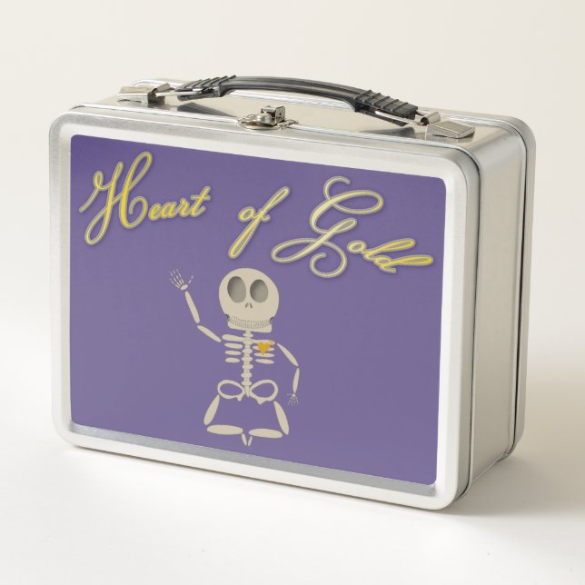 Caja de comida metálica Corazón de Oro (Anverso)