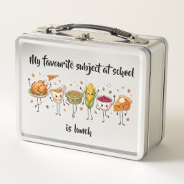 Caja de comida personalizada para el almuerzo esco