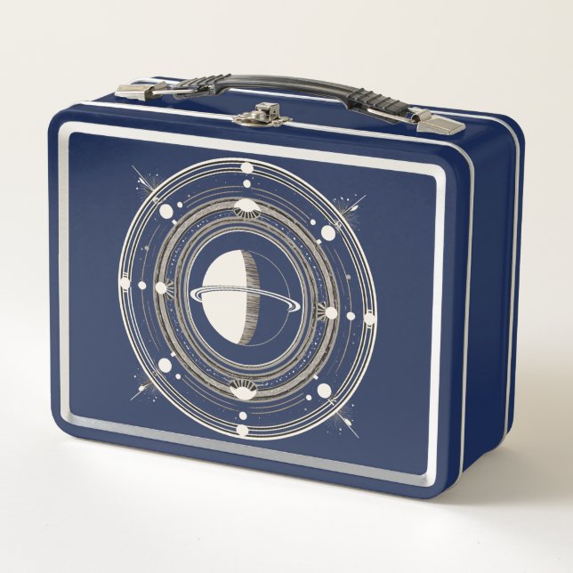 Caja de Comida Stardust Soul Saturn – Estilo Cósmi (Anverso)
