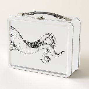caja de comida tentáculos de pulpo