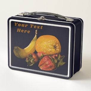Caja de comidas de fruta - Personalización opciona