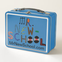 Caja de comidas de la nueva escuela