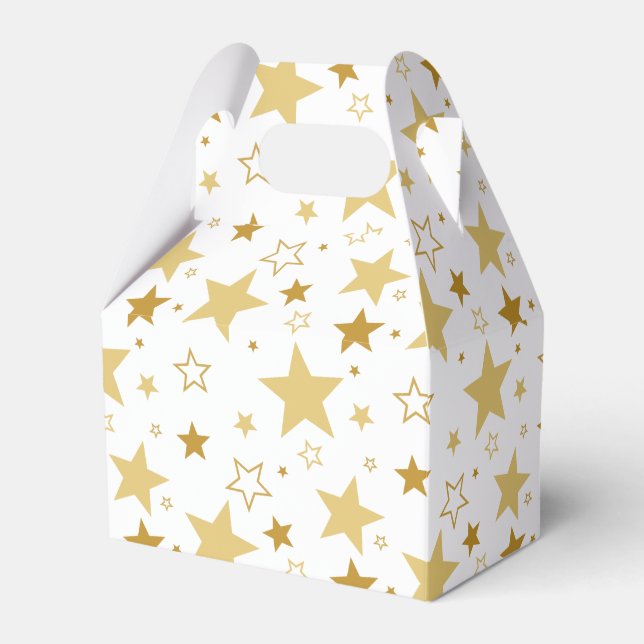 caja de cookies de estrellas de navidades (Front Side)