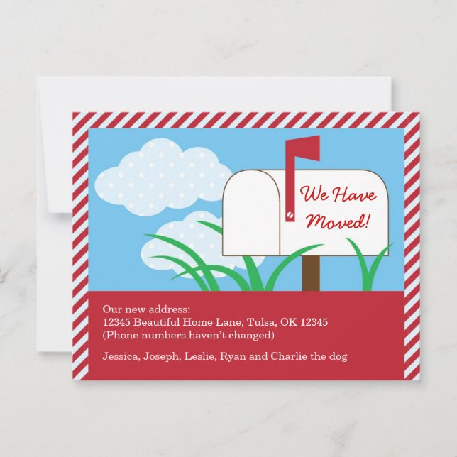 Caja de correo que hemos movido tarjeta (Anverso)