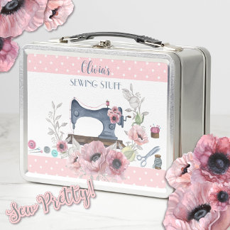 Caja de costura personalizada