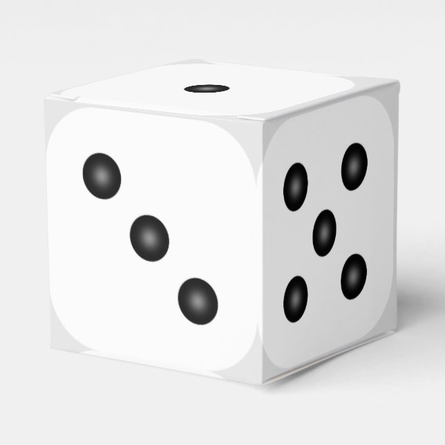 Caja de dados estándar (Costado Anverso)