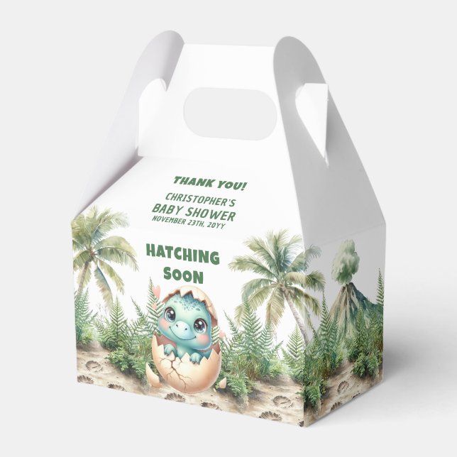 Caja de Dinosaurios de Hatching Soon (Front Side)