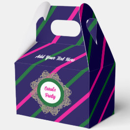 Caja de Favor 5 D-Blue (verde rosado) RFPMDesigns