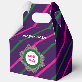 Caja de Favor 5 Púrpura (Verde Rosa) RFPMDesigns ©
